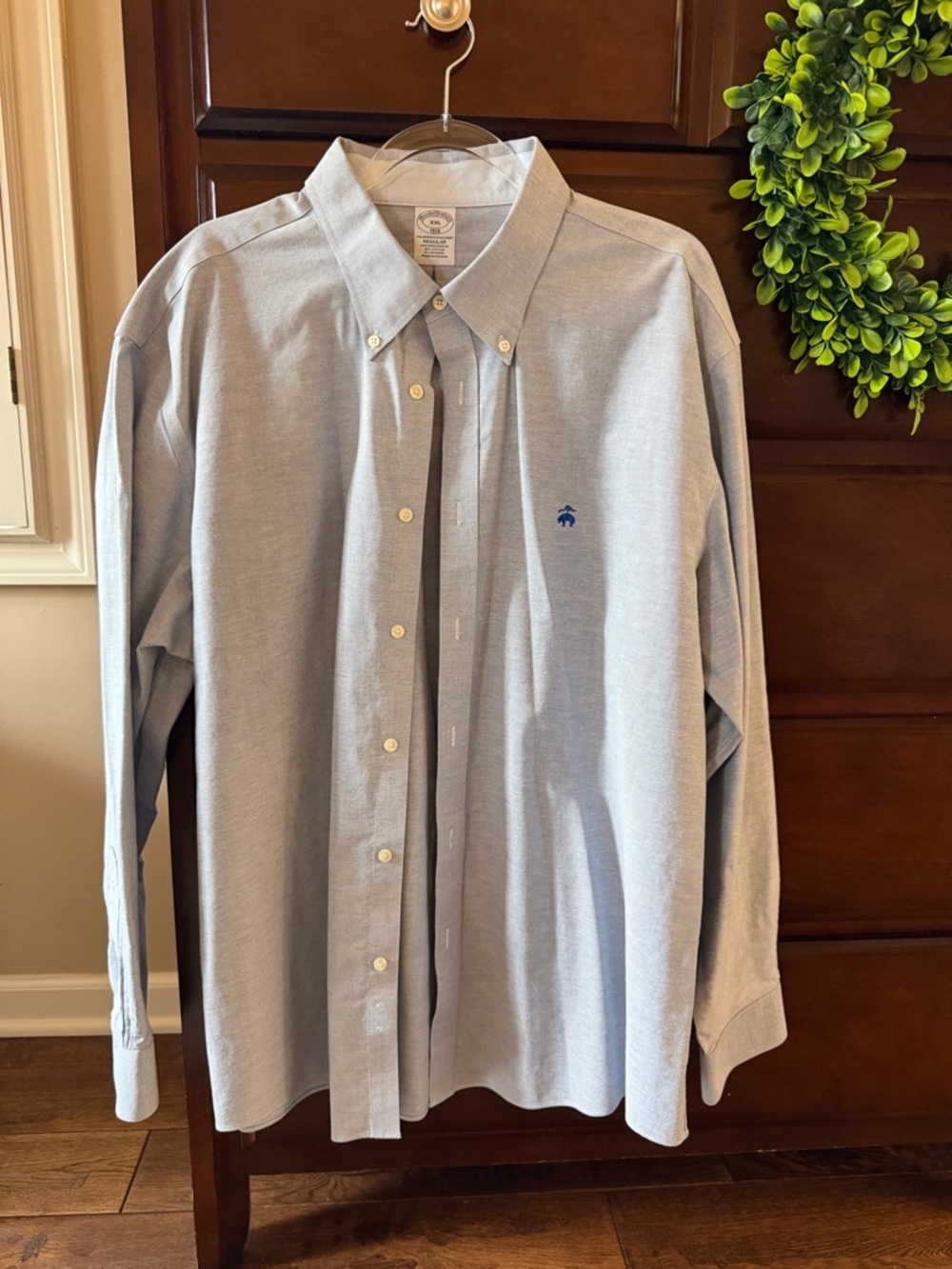Brooks Brothers Light Blue Button-Down Oxford Shirt